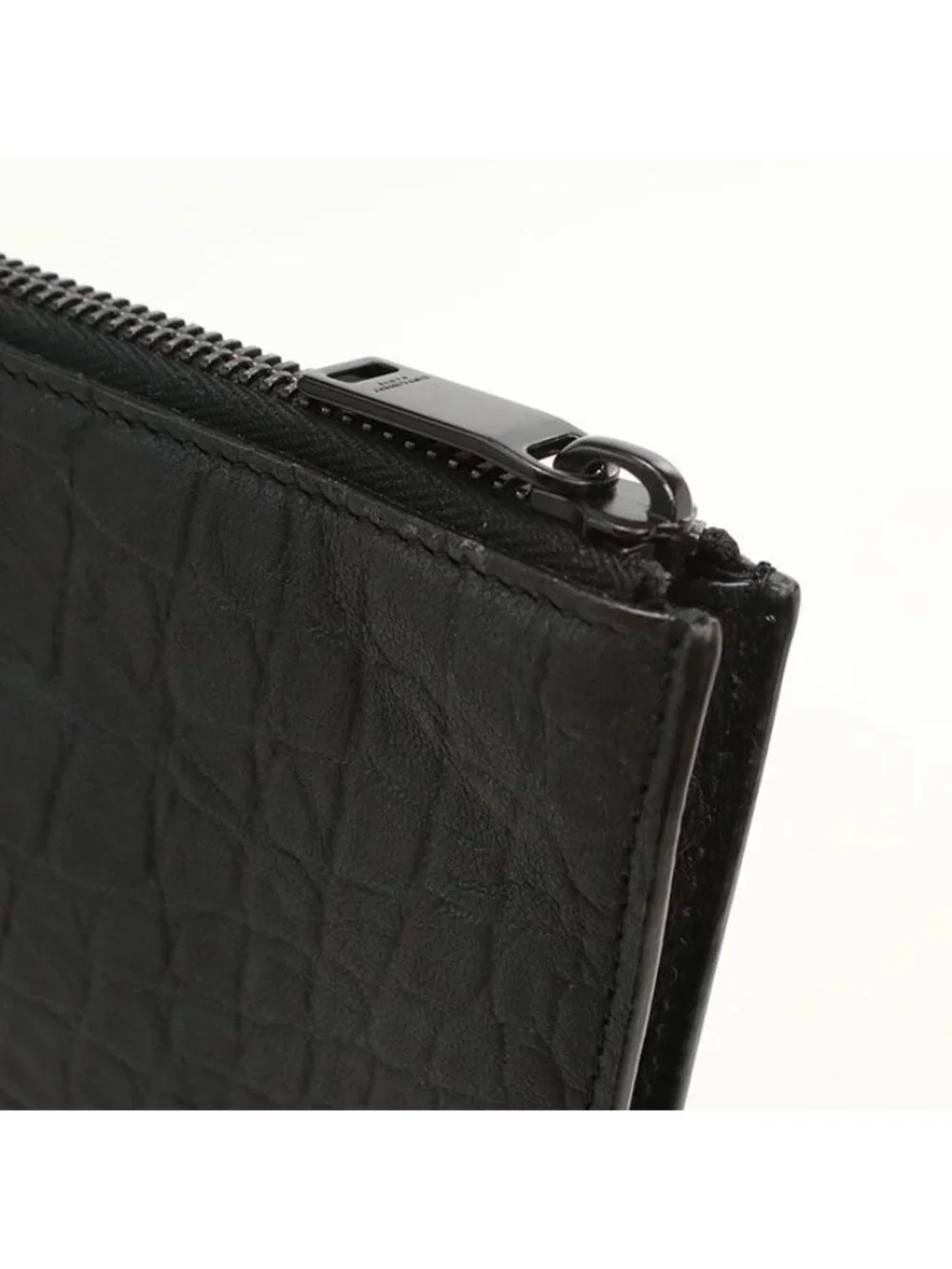 Saint Laurent Clutch Embossed Calfskin